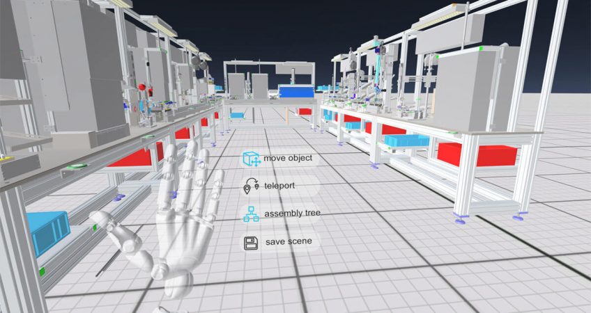 R3DT: Mit Virtual Reality ganze Anlagen planen  